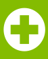 Hospital green cross icon