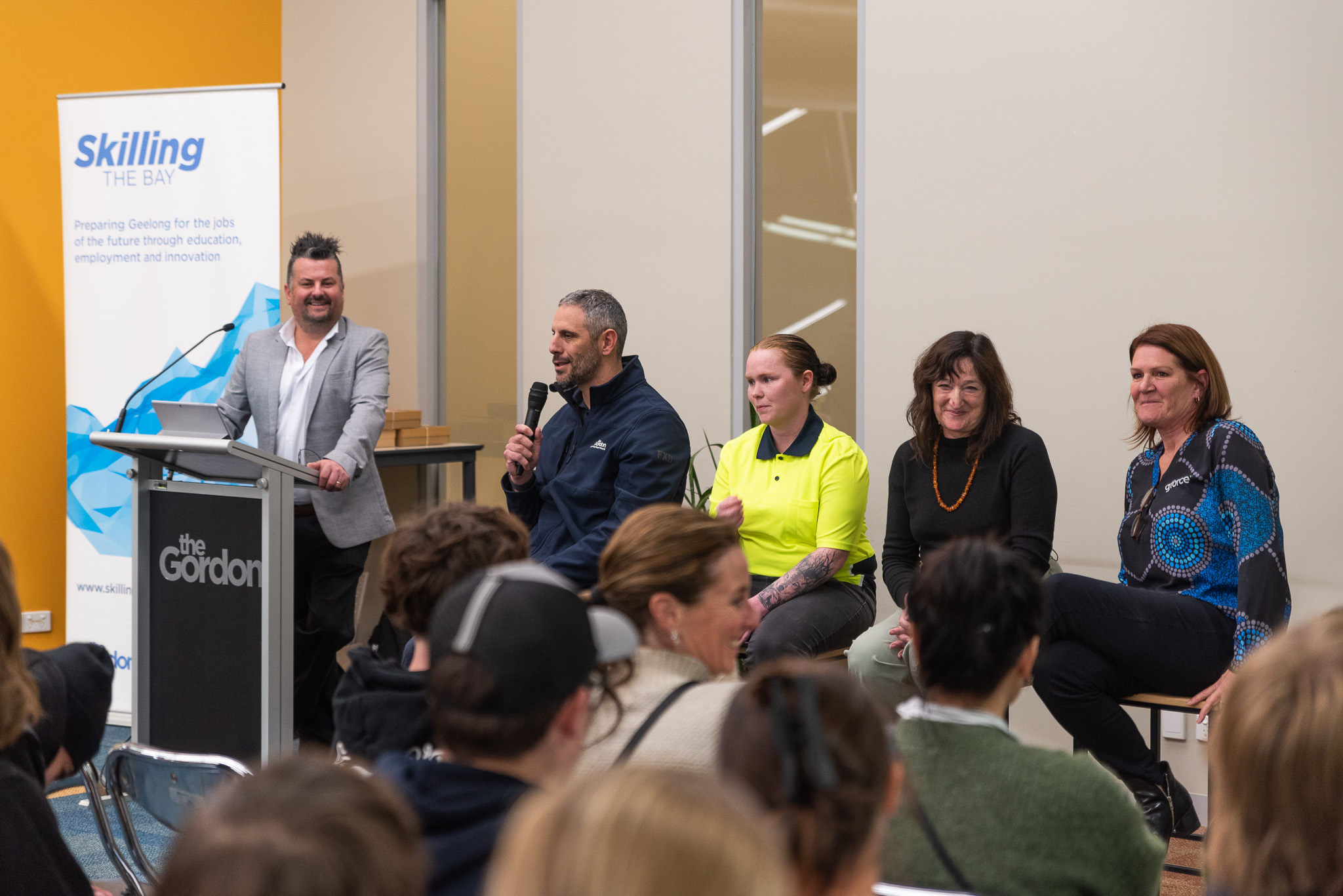 Panel discussion at the Apprenticeship and traineeship support forum