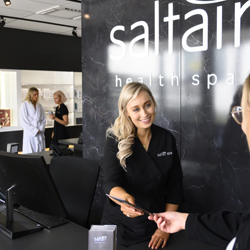 Image of lady at Salt Hair hairdressing