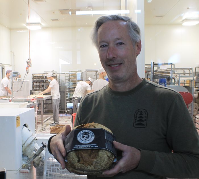 Joel Farnan, owner Zeally Bay Sourdough